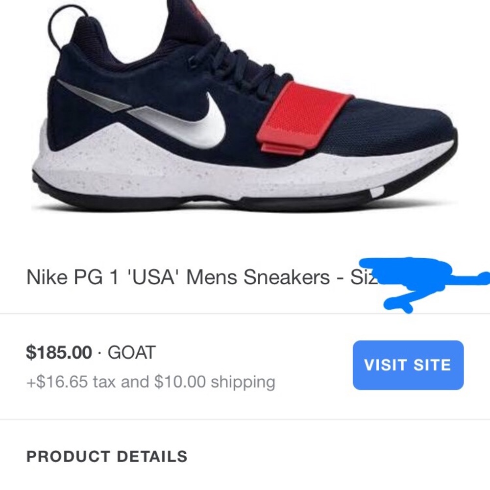 NIKE PG 1 sneakers 🔥🔥